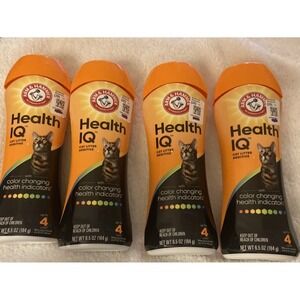 4X Arm & Hammer Health IQ Cat Litter Additive Color Health Indicators 6.5 oz NIB
